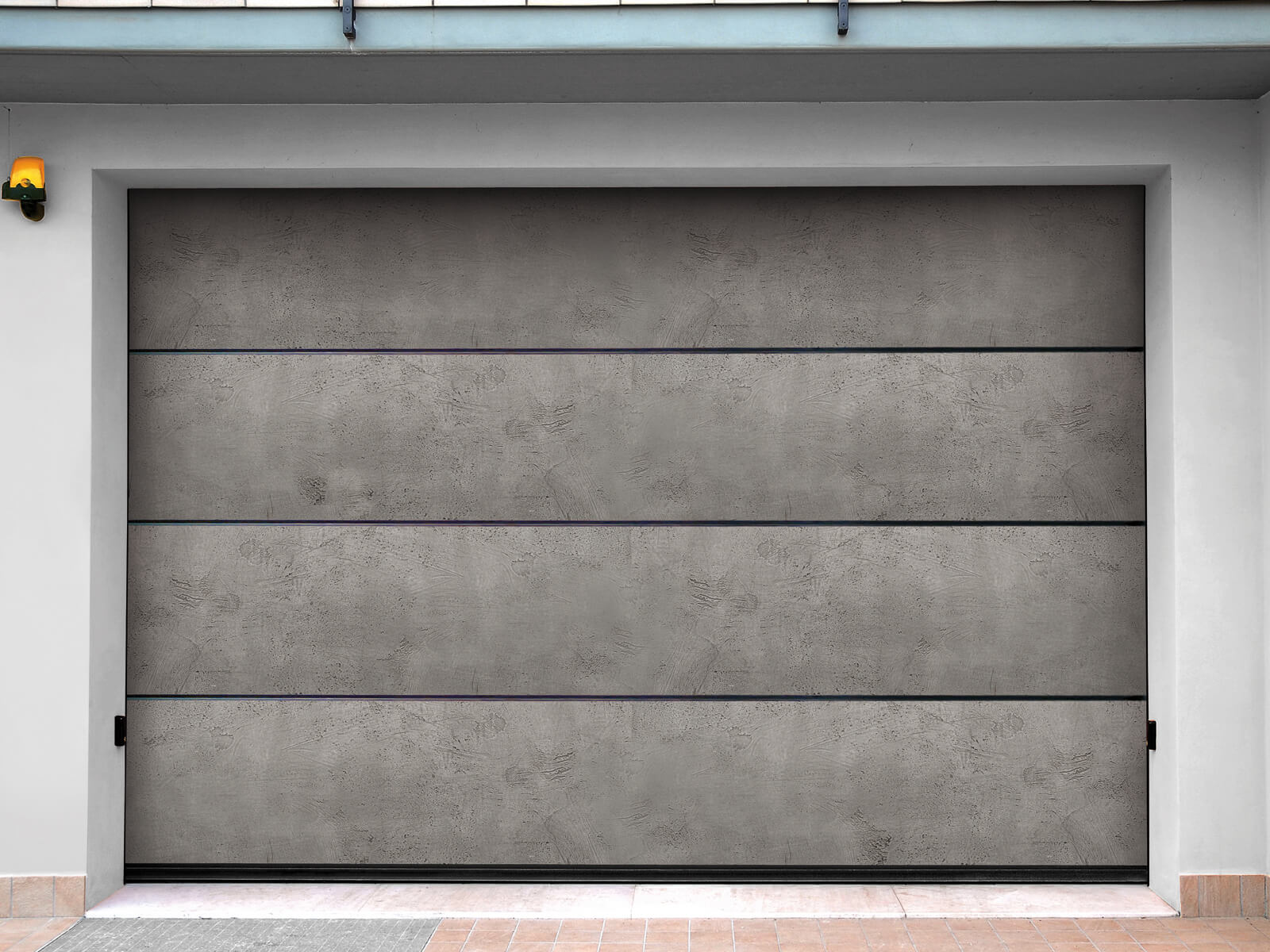 Portone di design Le Perle SANDSTONE JEWELS - Cemento Flex Rude