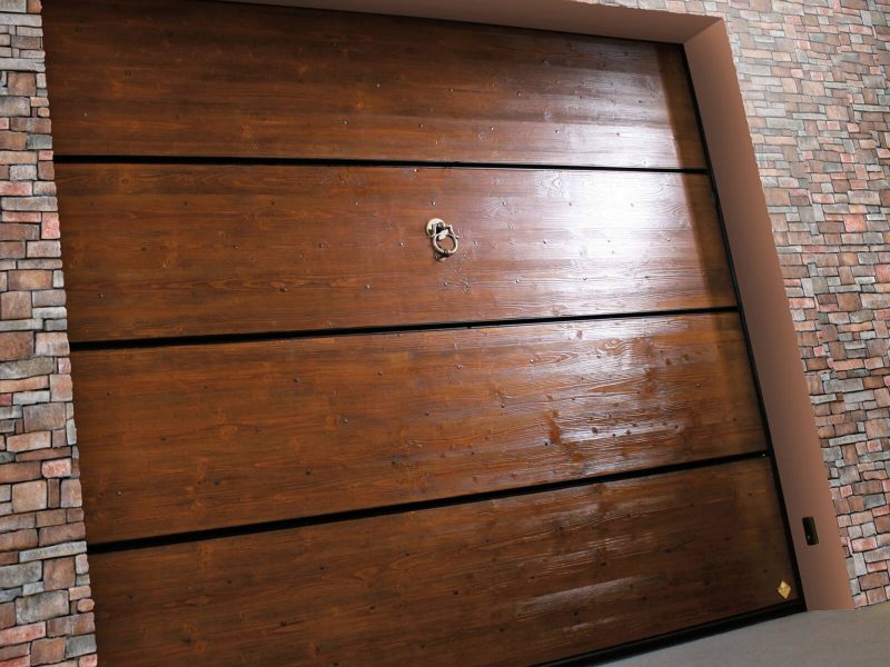 Portone di design Le Perle WOODEN JEWELS